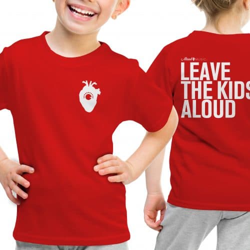 Camiseta niña/o "Leave The Kids Aloud" + CD