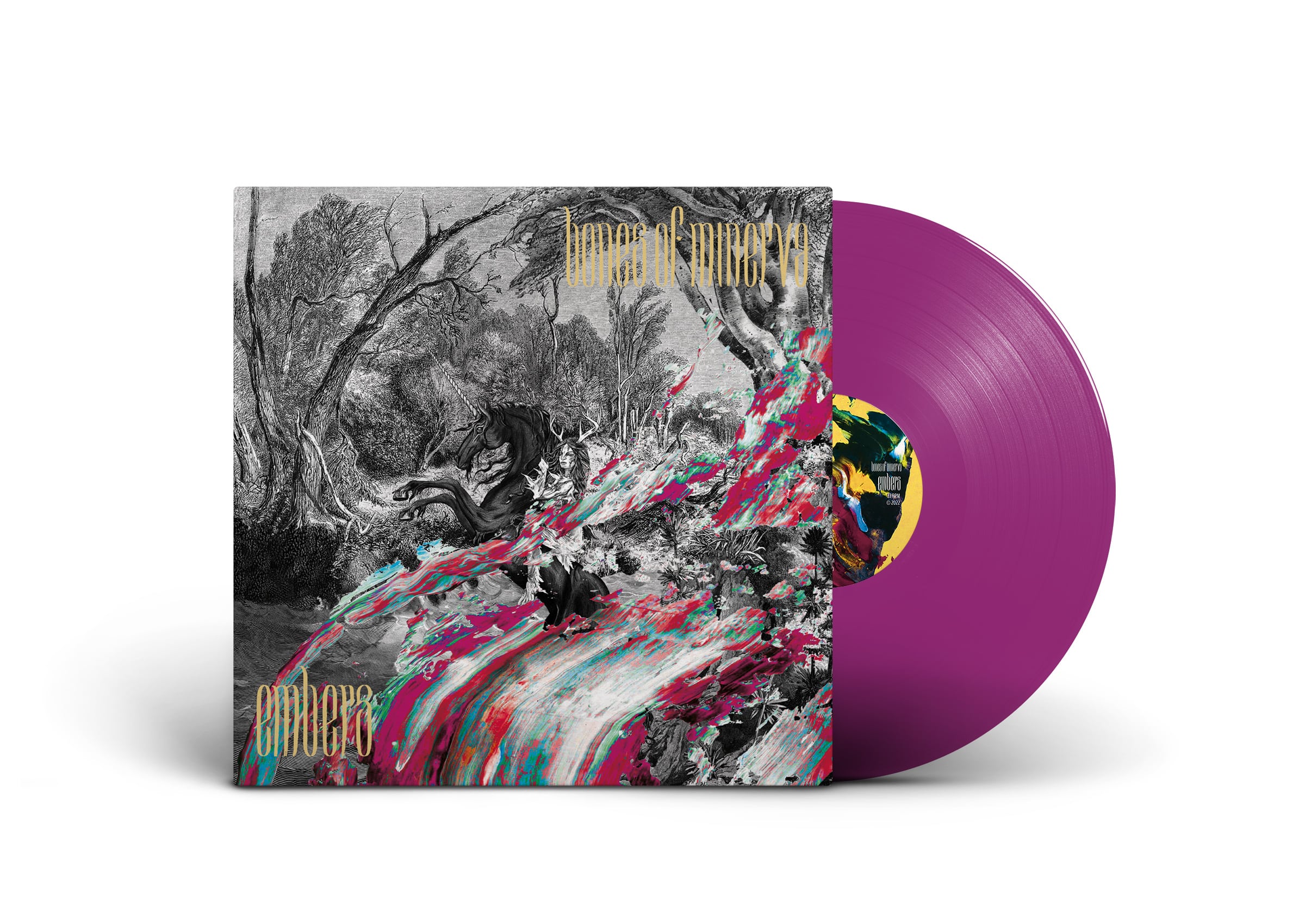 Bones of Minerva - Embers (Grimace Purple 12" Vinyl) - Image 3